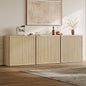 SICOTAS Buffet Cabinet with Storage Sideboard Accent Modern Credenza with Doors by SICOTAS