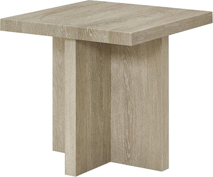 Roundhill Furniture Mchome 3-Piece Coffee Table Set, Coffee Table and Two End - Image 11