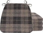AAAAAcessories D-Shaped Chair Cushions, Machine-Washable Cover by AAAAAcessories