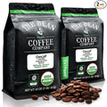 The Bean Organic Coffee Company Water Processed DECAF Vanilla Cinnamon Spice, Medium Roast, Whole Bean Coffee, 16-Ounce Bags (Pack of 2)