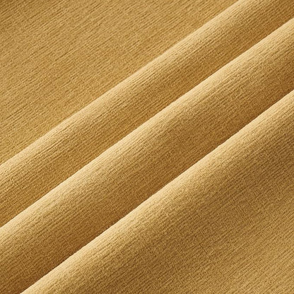 MIULEE Gold Chenille Couch Throw Pillow Covers, 18x18 | Set of 2, Soft - Image 2