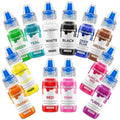 12 Color Food Coloring Set - Vibrant Liquid Food Colors Frosting Dye Tasteless for Baking, Cake Decorating, Easter Egg, Royal Icing, Fondant, Macaron - 0.25 Fl. Oz Bottles