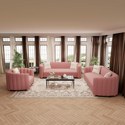 42" Velvet Sofa Chair for Living Room, Modern Single Sofa - Image 7