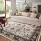 4x6 Ft Washable Area Rug for Bedroom, Non Slip Rugs for Living Room Ultra-Thin by Cuzwlovita