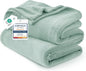 Bedsure GentleSoft Sage Green Fleece Throw Blanket by Unknown