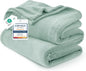 Bedsure GentleSoft Fleece Blanket Twin Size Sage Green by Unknown