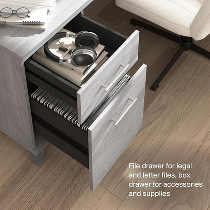 Bush Home 60-Inch L-Shaped Desk - Image 6