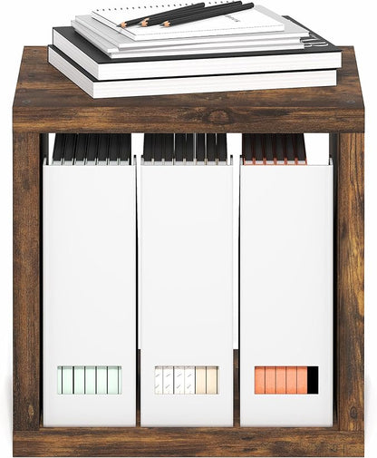 Furinno Cubicle Book Shelf, Stackable Bookshelf, Cube Storage Organizer Bookcase - Image 5