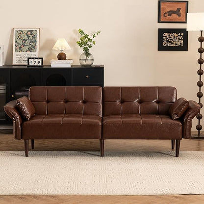 HALLYBEE Futon Sofa Bed, Sleeper Sofa, Small Couch - Image 3