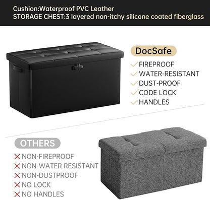 DocSafe Storage Ottoman Bench - Image 9