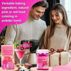 Dragon Fruit Powder - Kiigfood 5.3 oz/150g Natural Fruit Powder, Freeze-Dried Pink Pitaya Powder for Dragon Fruit Syrup, Drink, Baking, Smoothies, Cocktail, Food Coloring - Vegan, Non-GMO, Gluten-Free