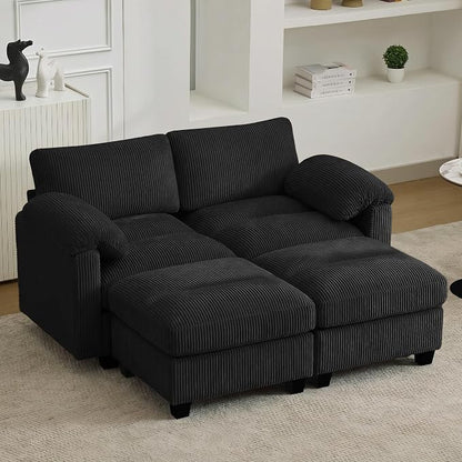 61'' Modular Loveseat Sofa by HATPPTO