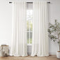 Neutral Linen Curtains 90 Inches Long by Nanspring