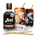 Jot Coffee Concentrate (Gift Set) High Caffeine Cold Brew Coffee Concentrate Liquid for Iced Coffees, Instant Espresso, Hot or Cold Instant Coffees - Makes 14 Cups, 150mg Caffeine/Tbsp, Sugar Free