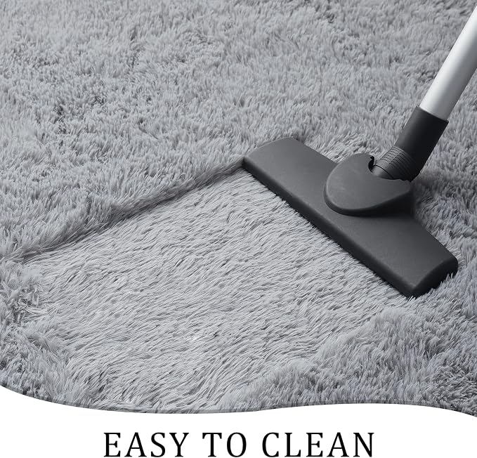 Chicrug Soft Runner Rugs for Bedroom Living Room Plush Fluffy Rug 2x8 | Shag - Image 7