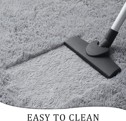 Chicrug Soft Runner Rugs for Bedroom Living Room Plush Fluffy Rug 2x5 | Shag - Image 7