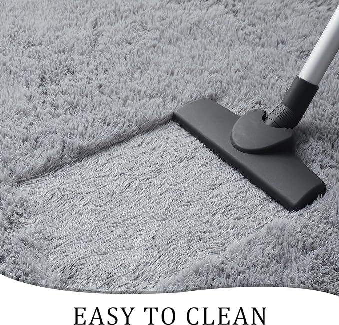 Chicrug Soft Runner Rug for Bedroom Living Room Plush Fluffy Rugs 2x6 | Shag - Image 4