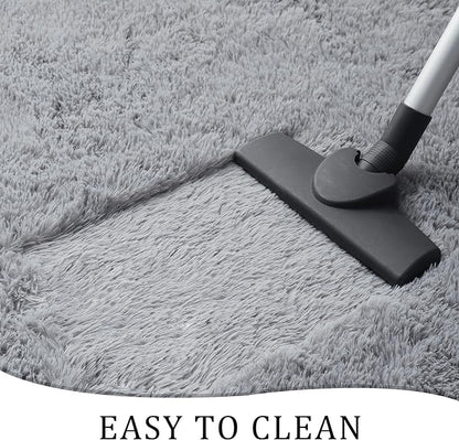 Chicrug Soft Runner Rug for Bedroom Living Room Plush Fluffy Rugs 2x6 | Shag - Image 4