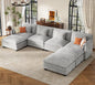 ELUCHANG Oversized 153" Modular Sectional Sofa, Comfy Cloud Couch, U Shaped by ELUCHANG