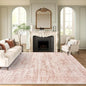 Soalmost 9x12 Area Rugs for Living Room Washable Rug Non-Slip Pink | Large by Soalmost