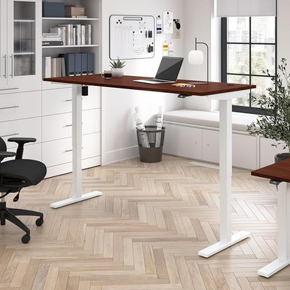 Bush Business Furniture 72-inch Electric Height Adjustable Standing Desk - Image 2