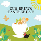 Clipper Tea, Orange & Turmeric, Organic Tea with Licorice Root, Orange Peel and Hibiscus, Plant Based Herbal Tea, Caffeine Free British Tea, 1 Pack, 20 Unbleached Tea Bags