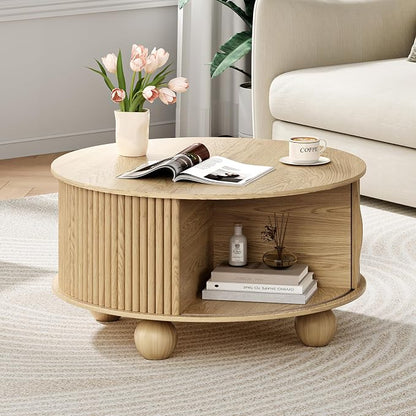 JOINICE Round Coffee Table - Image 6