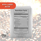 trücup Low Acid Coffee, Ground Coffee Medium Roast - Drip Grind 2 LB, Natural Water&Steam Process 60% Less Acid, Smooth Flavor, Stomach-Friendly Rich in Antioxidants