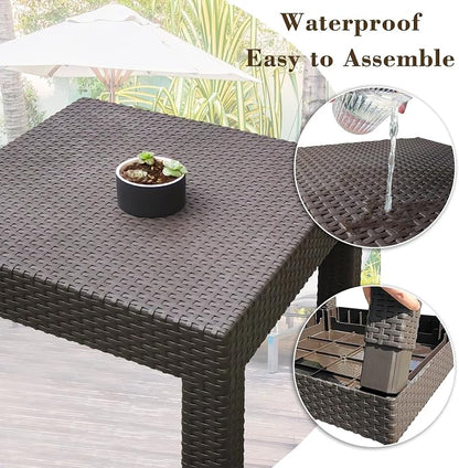 DIMAR GARDEN Outdoor Chaise Lounge, Pool Lounge Chair - Image 5