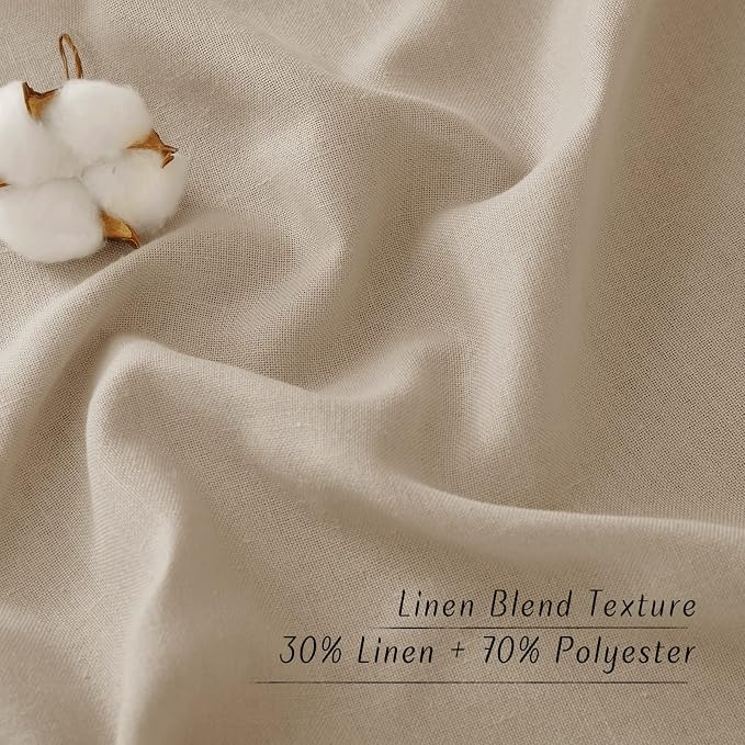 NICETOWN Linen 78 inch Curtains - Image 4