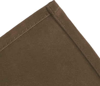 Blackout Curtains 66 x 72 Inch Long Brown Curtains Set of 2 Panels Room - Image 7