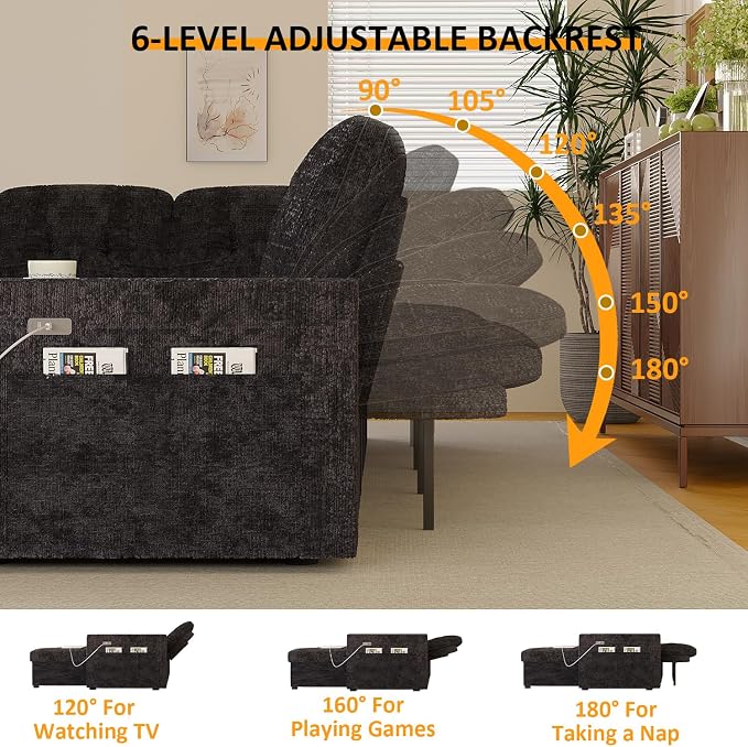 Modular Sectional Sleeper Sofa - Image 5