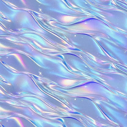 HOMETITUTE Shimmering Lilac Blue Wave Pattern Wallpaper Peel and Stick Contact - Image 4