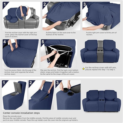TAOCOCO Loveseat Recliner Cover - Image 6