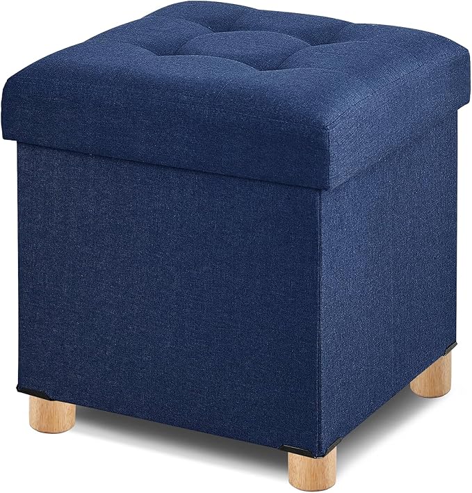 BRIAN & DANY Ottoman with Storage, Square Storage Ottoman by BRIANDANY