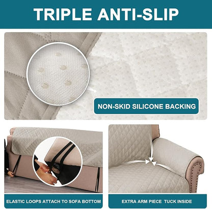 Turquoize 100% Waterproof Couch Cover Sofa Covers - Image 4