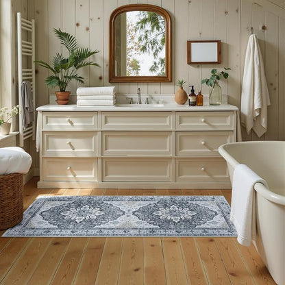 RELEANY Washable Area Rug, Runner 2'x6', Water Repellent, Pet Friendly - Image 4