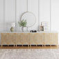 Nathan James Beacon Accent Natural Sideboard Storage Cabinet TV Stand by NathanJames