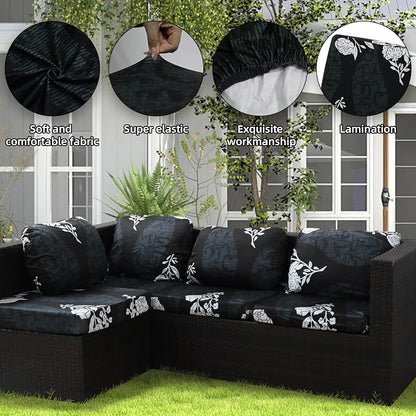 Outdoor Cushion Covers Set, Replacement - Image 3