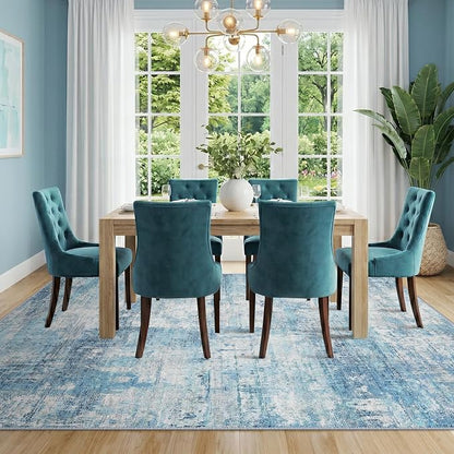 RELEANY Washable 5'x7' Abstract Area Rug - Image 2