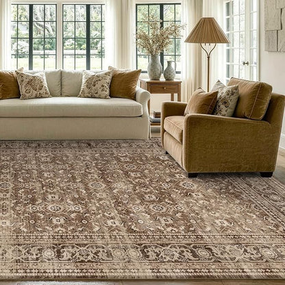 6x9 Ft Large Area Rugs for Living Room, Soft Non-Slip Machine Washable Rug - Image 4
