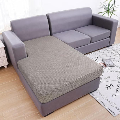 Smiry Waterproof Couch Cushion Covers, Stretch Jacquard Sectional Couch Covers - Image 5