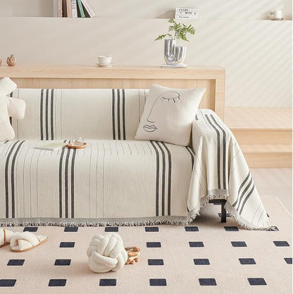 DREAMINGO Couch Cover for Armchair Reversible Chenille Chair Sofa Protector - Image 7
