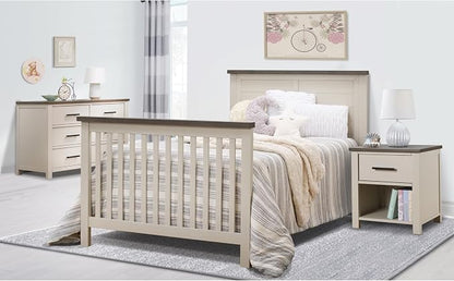 Sorelle Furniture Ashley Crib, Classic 4-in-1 Convertible Pannel Crib, Baby - Image 7