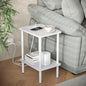 Apicizon 2 Tier End Table, Small Side Table by APICIZON