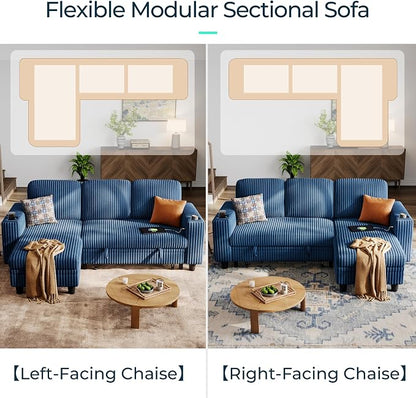 LINSY HOME Sectional Sleeper Sofa - Image 7
