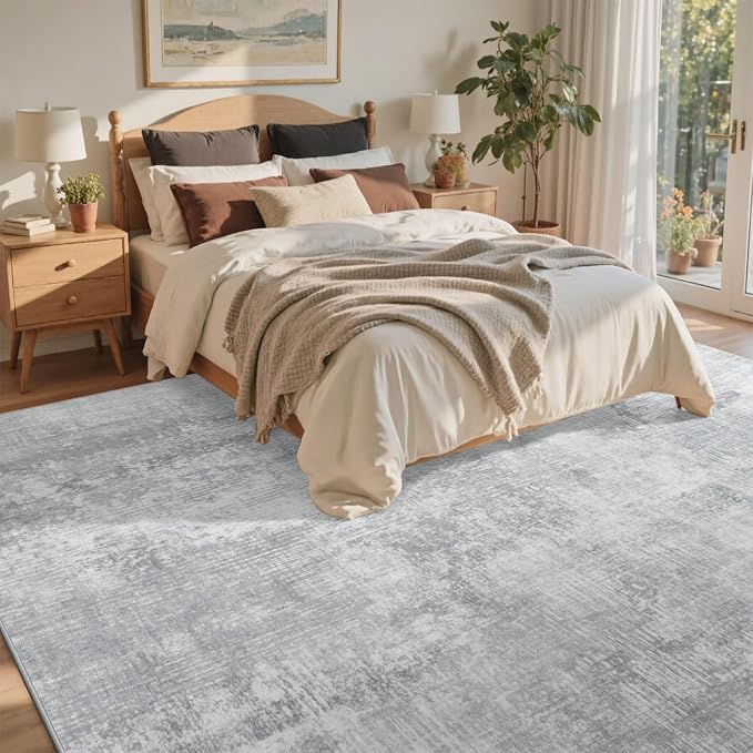 8x10 Ft Large Area Rugs for Living Room, Soft Non-Slip Washable Rugs Modern - Image 4