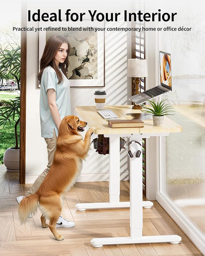 BIZUM Standing Desk Electric Adjustable Computer Desk-Stand up Desk Office - Image 6
