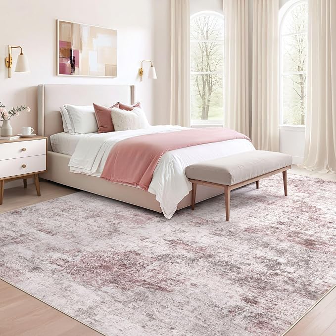 UERMEI 8x10 Washable Area Rug - Image 3