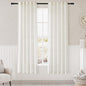 Natural Linen Curtains 72 inches Long by Nanspring